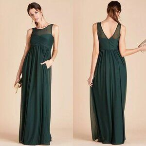 Birdy Grey Dark Green Maxi Dress